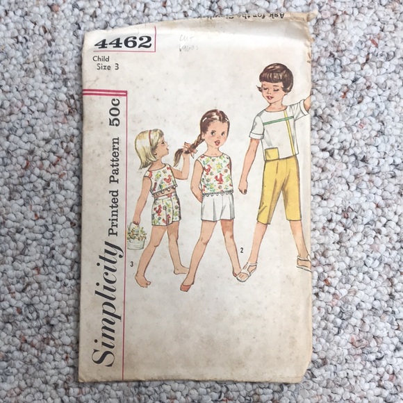 Vintage kids sewing patterns - size 3 - Picture 2 of 11